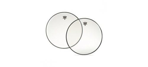 Remo Ambassador 18" bassorummun kirkas kalvo