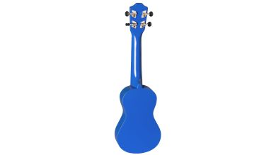 Baton Rouge UR1-S bu – Sininen sopraanoukulele takaa