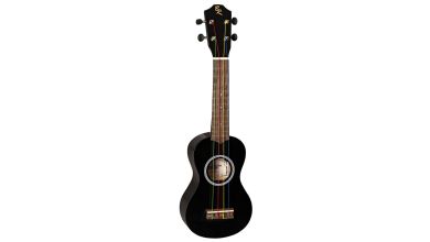  Baton Rouge UR1-S BK musta sopraanoukulele