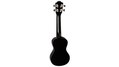  Baton Rouge UR1-S BK musta sopraanoukulele takaa