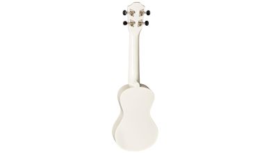 Baton Rouge UR1-S wt – Valkoinen sopraanoukulele takaa