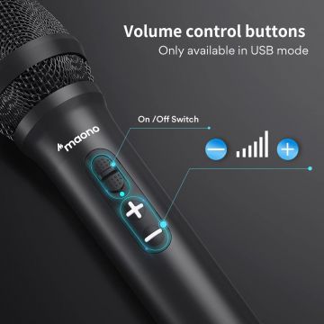 Maono AU-HD300T USB/XLR Dynamic Broadcast Microphone