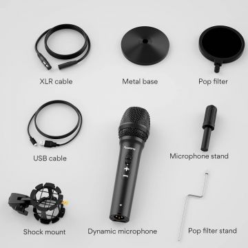 Maono AU-HD300T USB/XLR Dynamic Broadcast Microphone