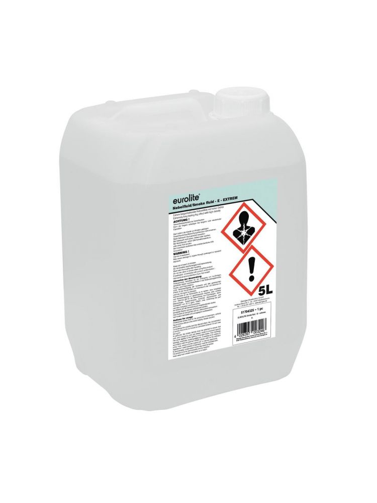 Eurolite 5L Extreme hitaasti haihtuva savukoneen neste