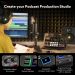 Maono MAONOCASTER AME2A Mixer Console Podcast Bundle 