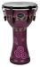 GEWA 10" Liberty Series Djembe Abstract Bali Purple  mekaaninen viritys