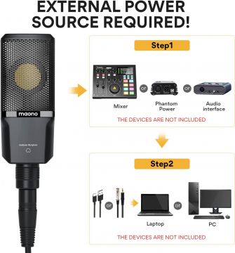 Maono AU-PM500 Studio Quality XLR Microphone