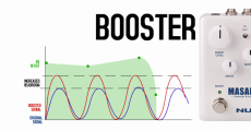 NUX NBK-5  Masamune Boosteri/Kompressori pedaali