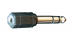 Bespeco AD190 adapteri  3,5mm stereojakki - 6,3mm stereoplugi