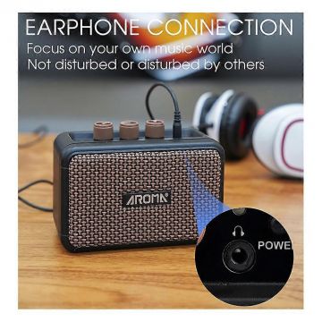 Aroma AG-04BK mini kitaravahvistin