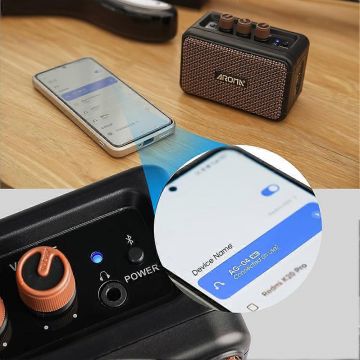 Aroma AG-04BK mini kitaravahvistin