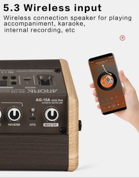 Aroma AG-15AML MINI LIVE langaton liitettävyys