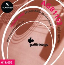 Galli Strings Procoated AGB1152 teräskielet Light