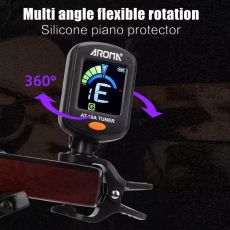 Aroma AT-10A ladattava kromaattinen viritysmittari