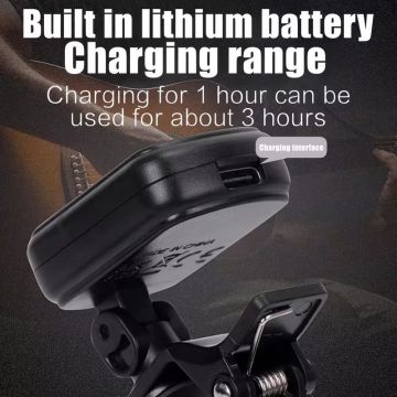 Aroma AT-10A ladattava kromaattinen viritysmittari