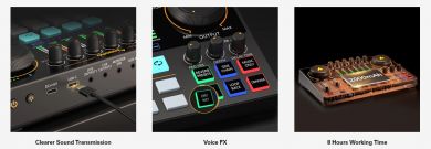 Maono MAONOCASTER AME2 mixer console podcast