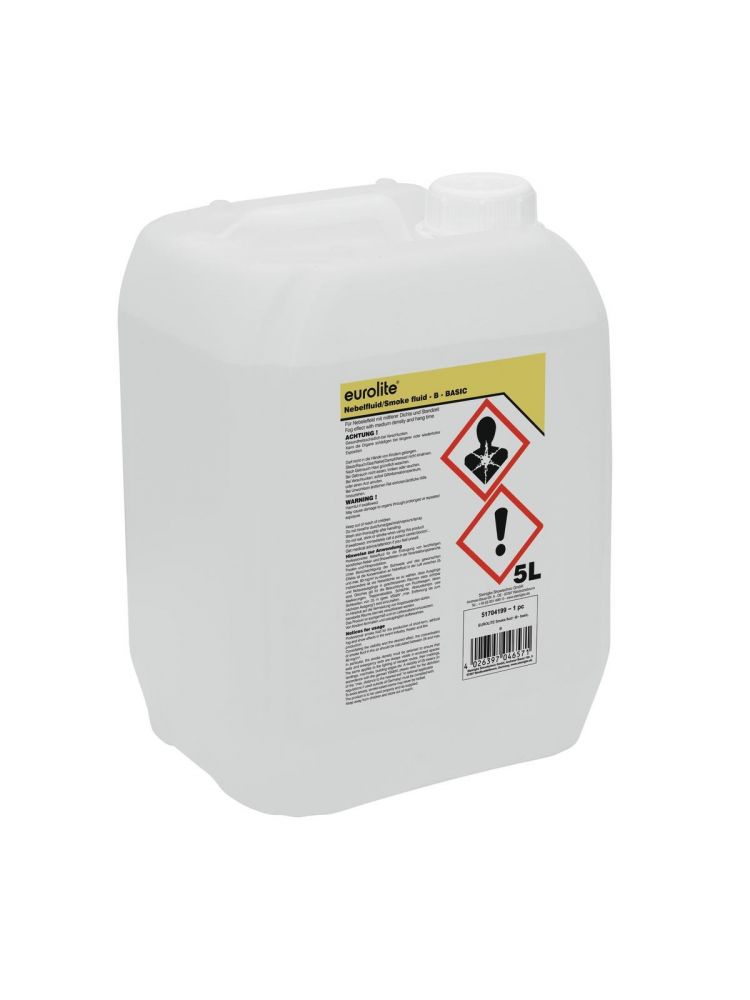 Eurolite 5l Basic keskihitaasti haihtuva savuneste