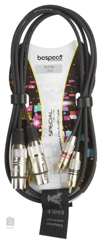 Bespeco RCF150 audiokaapeli 1,5m