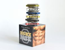 C.A. Seydel Big Six Pack kuuden huuliharpun setti