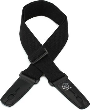 Lock-It Strap Black lukkiutuva kitarahihna musta