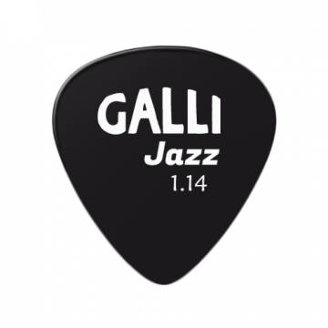 Galli J13B Black Jazz Celluloid plektra