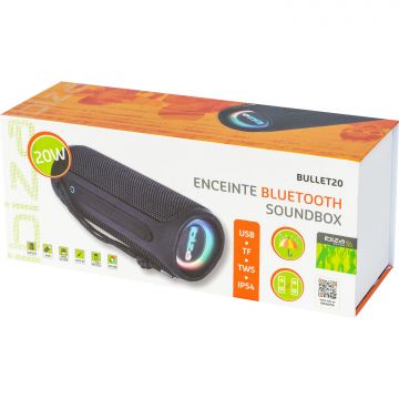 Ibiza Sound Bullet 20 IP54 bluetooth kaiutin