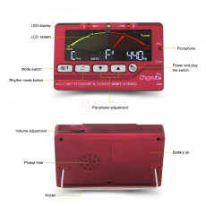 Cherub WMT-578RC Metro-Tuner viritysmittari/metronomi