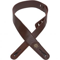 Lock-It Strap Chocolate Leather lukkiutuva kitarahihna suklaanruskea