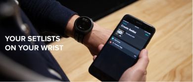 Soundbrenner Core Steel muusikon Smartwatch!