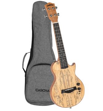 Cascha mikitetty konserttiukulele CUCE100 ja pussi