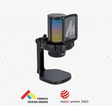 Maono DGM20 USB -pelimikrofoni pöytätelineellä