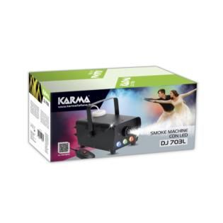 Karma DJ703L 400 W savukoneen myyntipakkaus