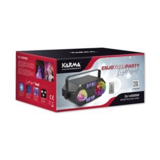 Karma DJ LED252 – 4-in-1-valoefektipaketti