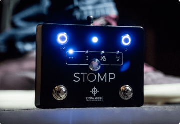 Stomp Bluetooth Page Turner & App Controller - sivunkääntöpedaali