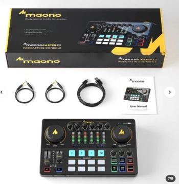 Maono E2 Gen 2 Podcast ja striimaus äänikortti