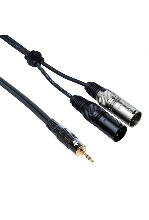 Bespeco EAYMS2MX300 Stereominiplugi - XLR uros kaapeli 3m