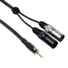 Bespeco EAYMS2MX500 Stereominiplugi - XLR uros kaapeli 5m