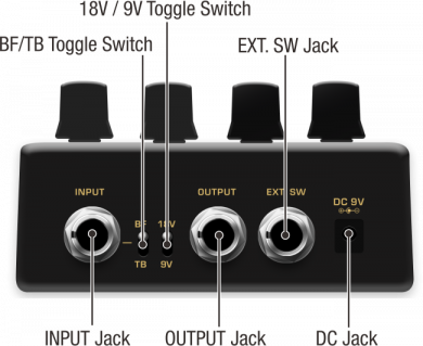NUX NDS-5 Fireman Distortion säröpedaali