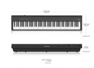 Roland FP-30X digitaalipiano, valkoinen