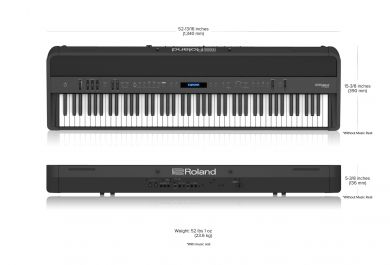 Roland FP-90X digitaalipiano, musta