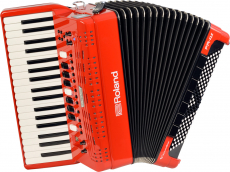 Roland FR-4X digiharmonikka musta/punainen piano