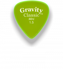 Gravity Picks Classic Mini Jazz 1.5mm GCLM15M