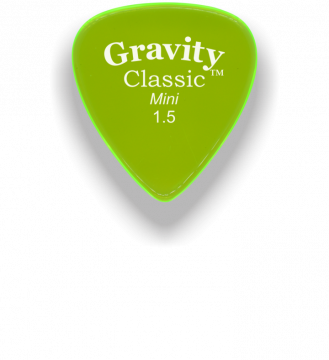 Gravity Picks Classic Mini Jazz 1.5mm GCLM15M