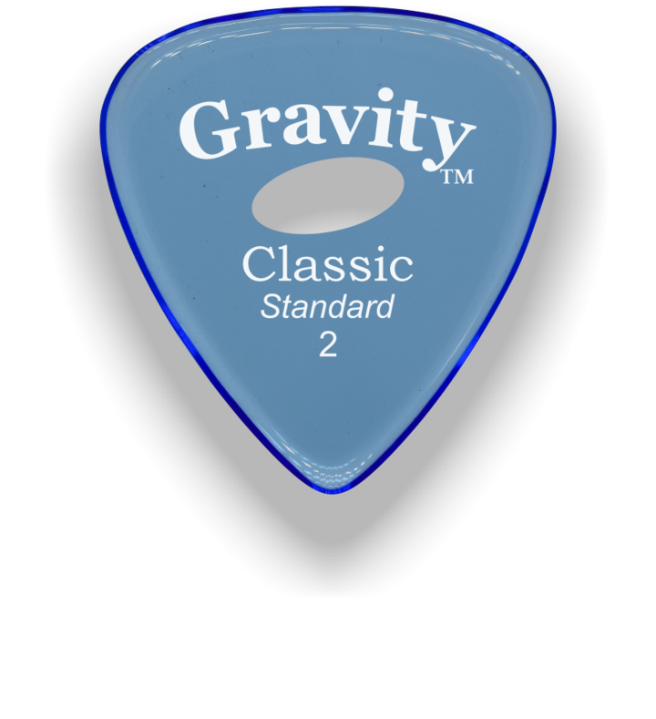 Gravity Picks Classic Standard 2.0mm GCLS2ME