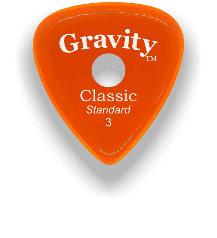 Gravity picks Classic Standard 3.0mm GCLS3MR