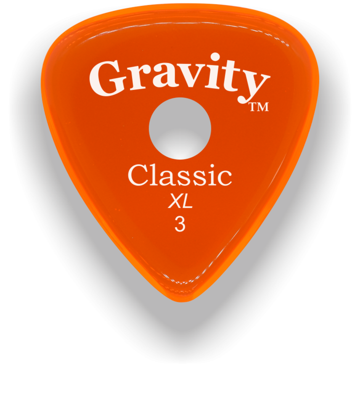 Gravity picks Classic XL 3.0mm GCLX3MR master