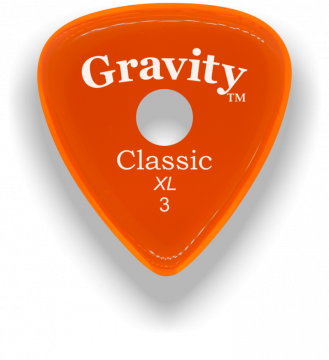 Gravity Picks Classic XL 3.0 mmpolished round GCLX3PR