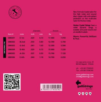 Galli Genius GR65 back