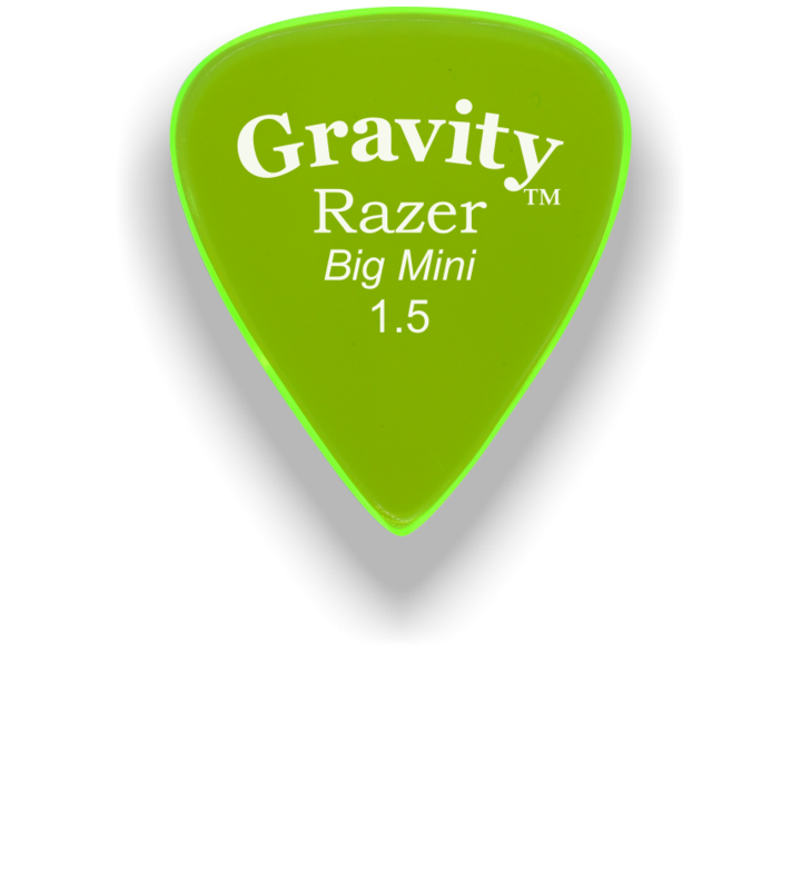 Gravity Picks Razer Big Mini 1.5mm GRAB15P