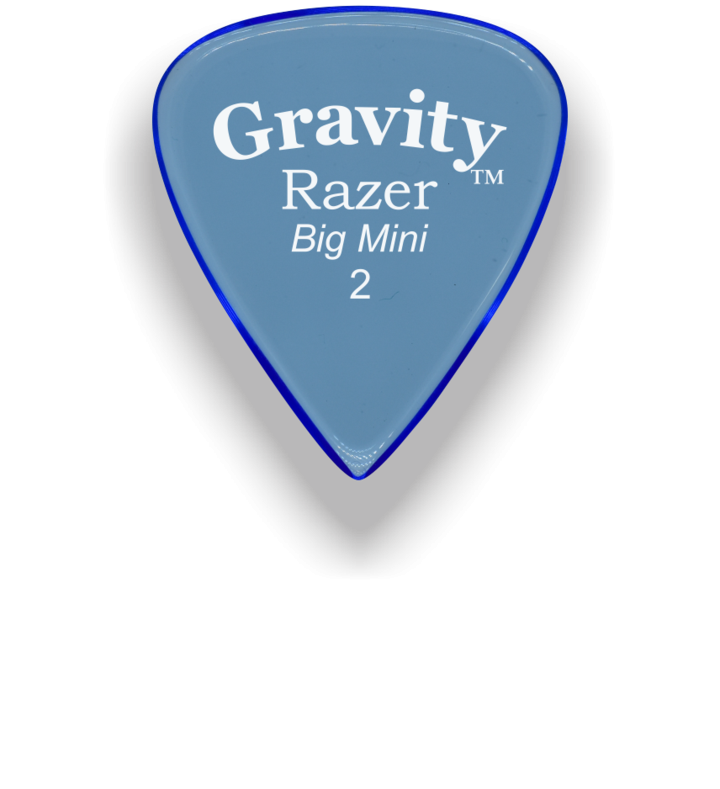 Gravity Picks Razer Big Mini 2.0mm GRAB2P